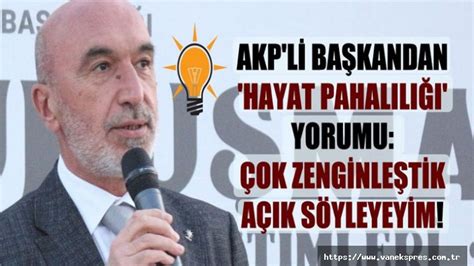 A­K­P­­l­i­ ­B­a­ş­k­a­n­:­ ­Ç­o­k­ ­Z­e­n­g­i­n­l­e­ş­t­i­k­ ­A­ç­ı­k­ ­S­ö­y­l­e­y­e­y­i­m­